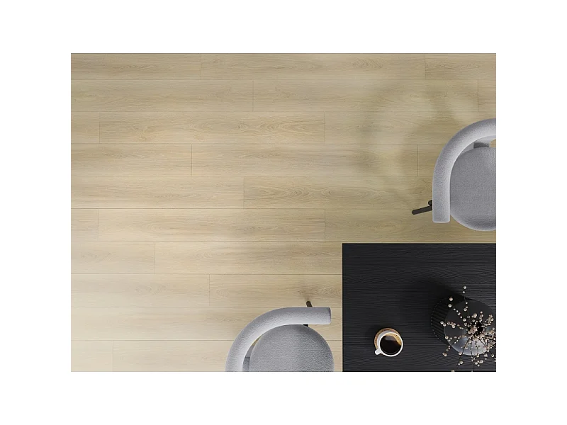Mexen Kinston prøve på SPC-vinylpaneler 6,5 mm, IXPE-underlag 1,5 mm, 4 V-fuger, Eg - F1057-S