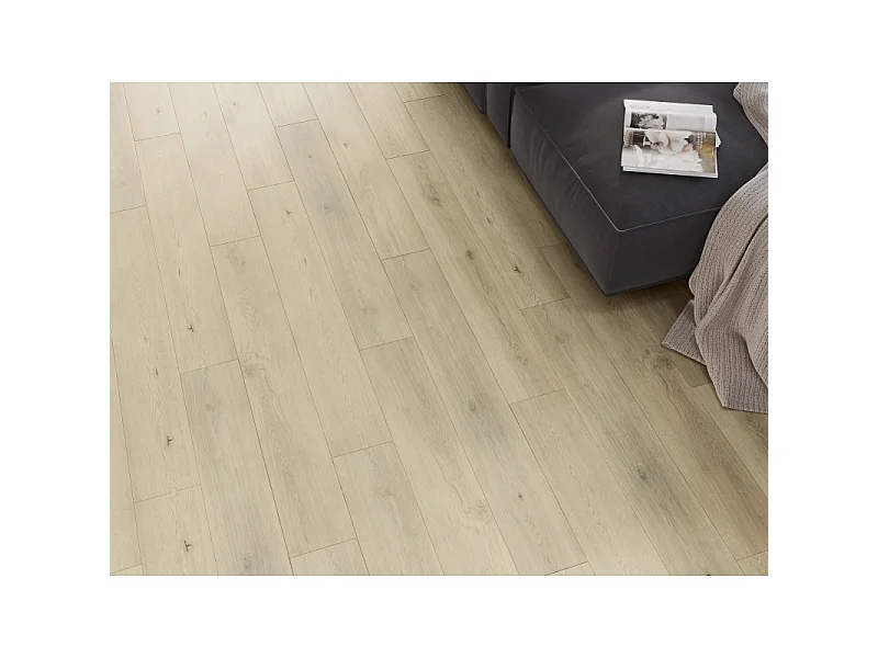 Mexen Calera prøve af SPC-vinylpaneler 6,5 mm, IXPE-underlag 1,5 mm, 4 V-fuge, Eg - F1020-S
