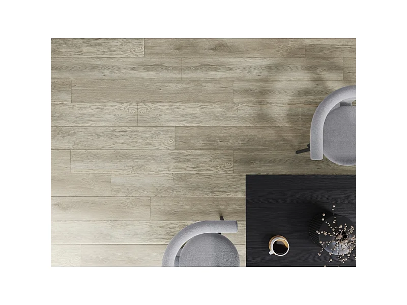 Mexen Sky Valley vinilne plošče 1240 x 182 mm SPC 6,5 mm, podloga IXPE 1,5 mm, 4 V-Fuga, Hrast - F1040-1240-182-505-4V1-01