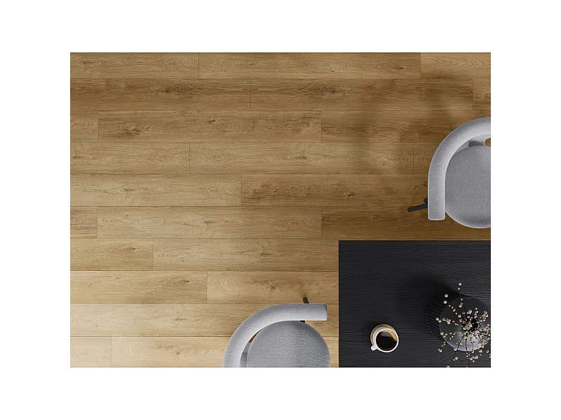 Mexen Sunset Hills vinilne plošče 1240 x 182 mm SPC 6,5 mm, podloga IXPE 1,5 mm, 4 V-fuga, Hrast - F1037-1240-182-505-4V1-01