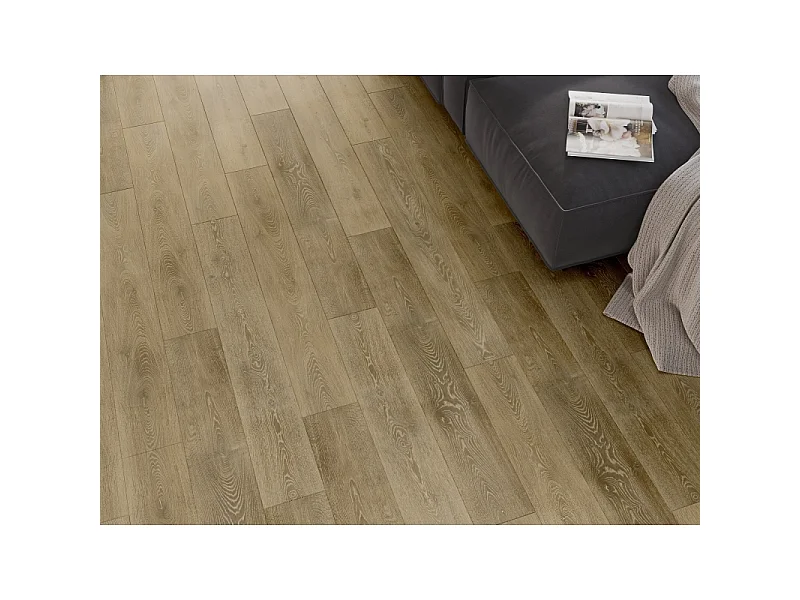 Mexen Alabama prøve af LVT vinylpaneler Dryback 2,5 mm, PVC underlag, 4 V-Fuge, Eg - F1319-S