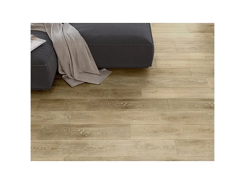 Mexen Alabama prøve af LVT vinylpaneler Dryback 2,5 mm, PVC underlag, 4 V-Fuge, Eg - F1319-S