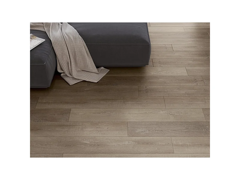 Mexen Windsor prøve af SPC vinylpaneler 6,5 mm, IXPE underlag 1,5 mm, 4 V-fuge, Eg - F1016-S