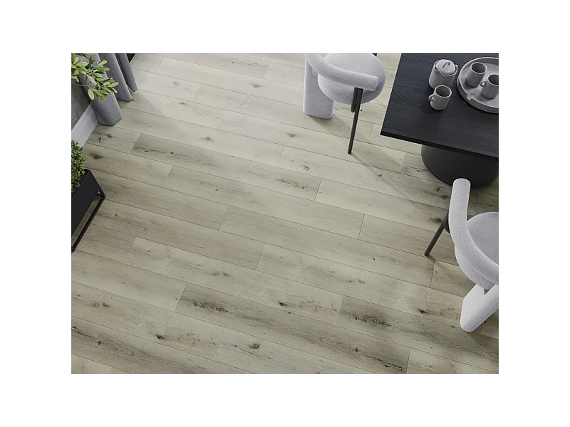 Mexen Silver Lake vinilne plošče 1240 x 182 mm SPC 6,5 mm, podlaga IXPE 1,5 mm, 4 V-fuga, hrast - F1034-1240-182-505-4V1-01