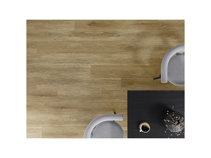 Mexen Manhattan prøve af SPC vinylpaneler 6,5 mm, IXPE underlag 1,5 mm, 4 V-Fuge, Eg - F1041-S