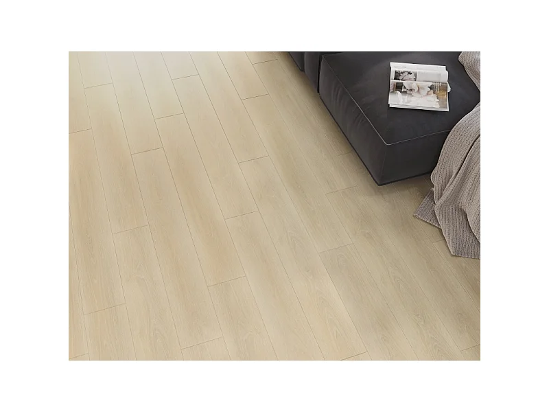 Mexen Charlotte prøve af SPC vinylpaneler 6,5 mm, IXPE underlag 1,5 mm, 4 V-fuger, Eg - F1055-S