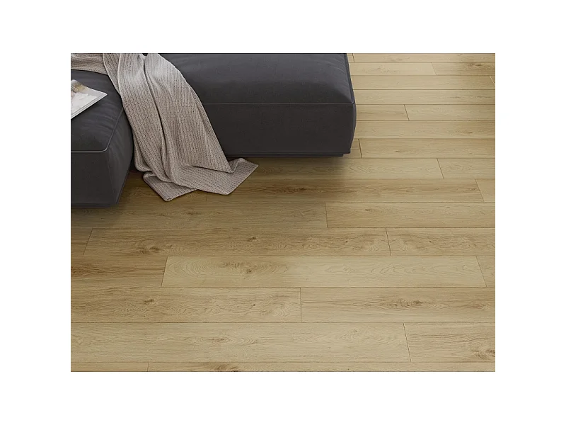 Mexen Anniston prøve af vinylpaneler SPC 6,5 mm, IXPE underlag 1,5 mm, 4 V-fuge, Eg - F1038-S