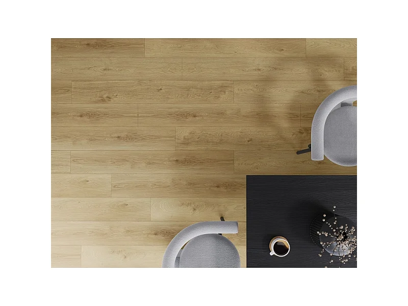 Mexen Anniston prøve af vinylpaneler SPC 6,5 mm, IXPE underlag 1,5 mm, 4 V-fuge, Eg - F1038-S