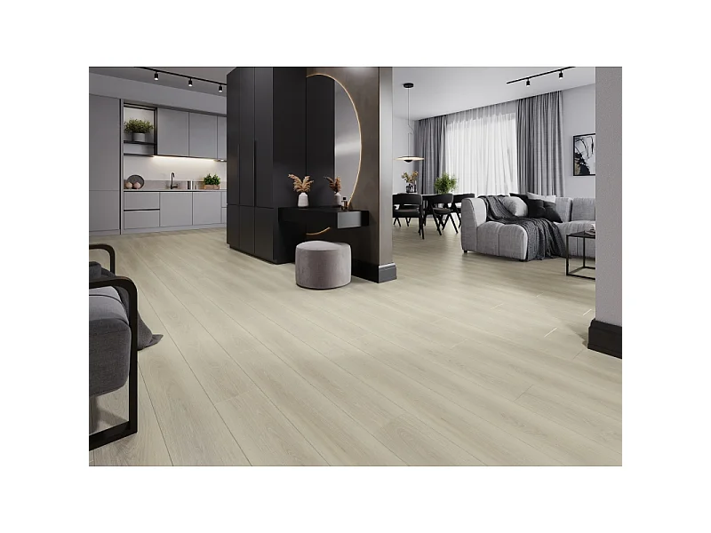 Mexen Concord prøve af vinylpaneler SPC 6,5 mm, underlag IXPE 1,5 mm, 4 V-fuge, Eg - F1056-S