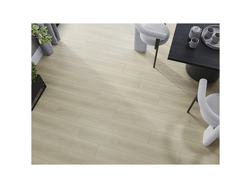 Mexen Concord prøve af vinylpaneler SPC 6,5 mm, underlag IXPE 1,5 mm, 4 V-fuge, Eg - F1056-S