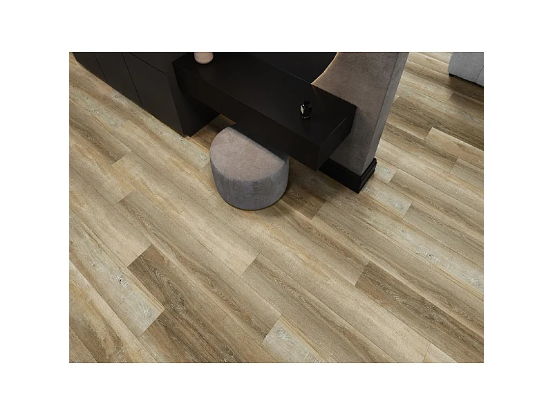 Mexen Cortland prøve på SPC vinylpaneler 6,5 mm, IXPE underlag 1,5 mm, 4 V-Fuge, Eg - F1008-S