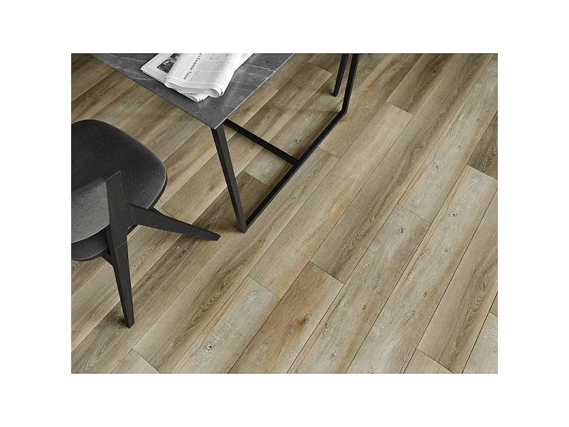 Mexen Cortland prøve på SPC vinylpaneler 6,5 mm, IXPE underlag 1,5 mm, 4 V-Fuge, Eg - F1008-S