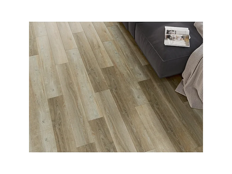 Mexen Cortland prøve på SPC vinylpaneler 6,5 mm, IXPE underlag 1,5 mm, 4 V-Fuge, Eg - F1008-S