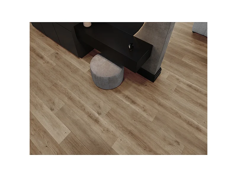 Mexen Spirit Lake prøve af SPC-vinylpaneler 6,5 mm, IXPE-underlag 1,5 mm, 4 V-fuge, Eg - F1001-S