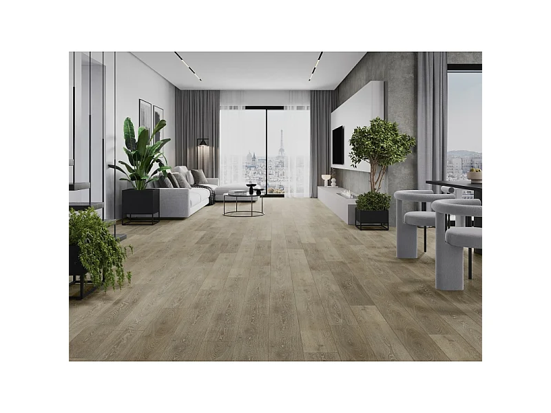 Mexen Jasper prøve på LVT vinylpaneler Dryback 2,5 mm, PVC-underlag, 4 V-fuge, Eg - F1318-S