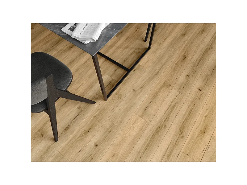 Mexen Beaver Creek prøve af SPC vinylpaneler 6,5 mm, IXPE underlag 1,5 mm, 4 V-fuger, Eg - F1002-S