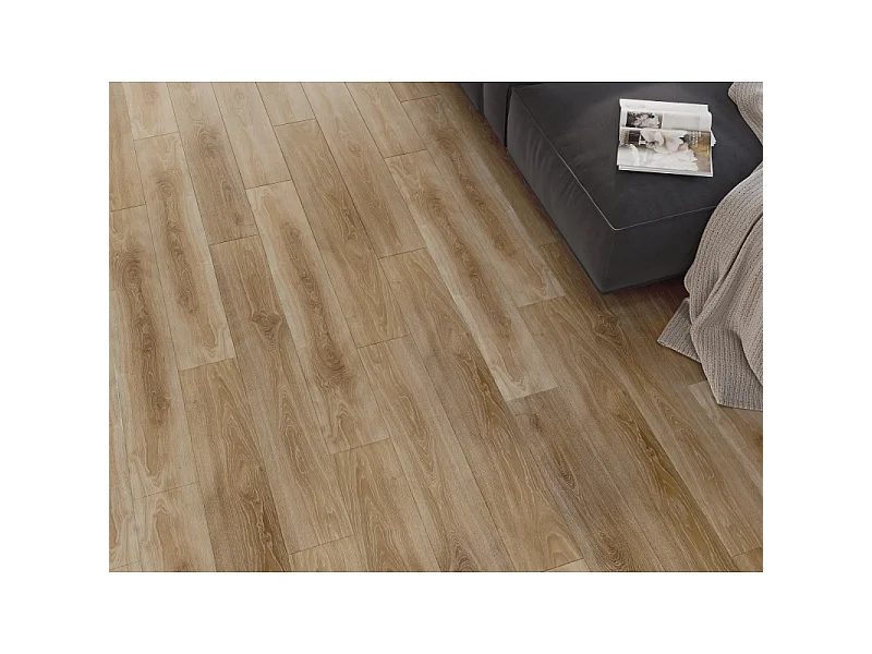 Mexen San Marcos prøve af SPC vinylpaneler 6,5 mm, IXPE underlag 1,5 mm, 4 V-fuge, Eg - F1048-S