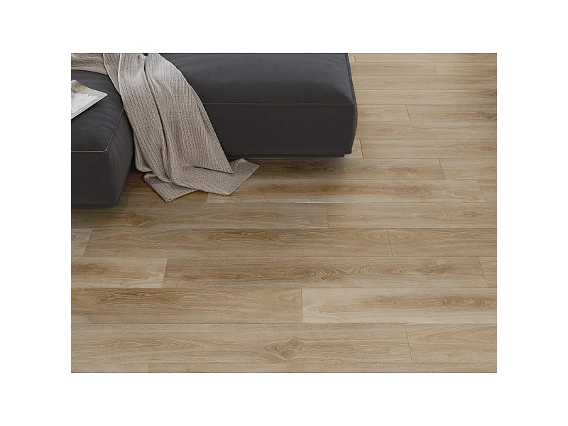 Mexen San Marcos prøve af SPC vinylpaneler 6,5 mm, IXPE underlag 1,5 mm, 4 V-fuge, Eg - F1048-S