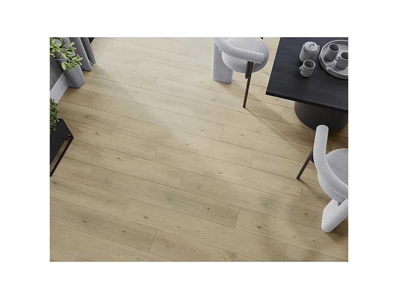 Mexen Calera prøve af vinylpaneler LVT Dryback 2,5 mm, PVC-underlag, 4 V-Fuge, Eg - F1320-S