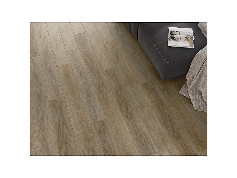 Mexen Palermo prøve af SPC vinylpaneler 6,5 mm, IXPE underlag 1,5 mm, 4 V-fuge, Eg - F1025-S