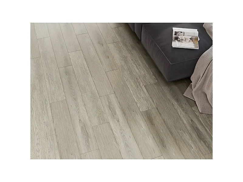 Mexen Sky Valley prøve af SPC vinylpaneler 6,5 mm, IXPE underlag 1,5 mm, 4 V-fuge, Eg - F1040-S