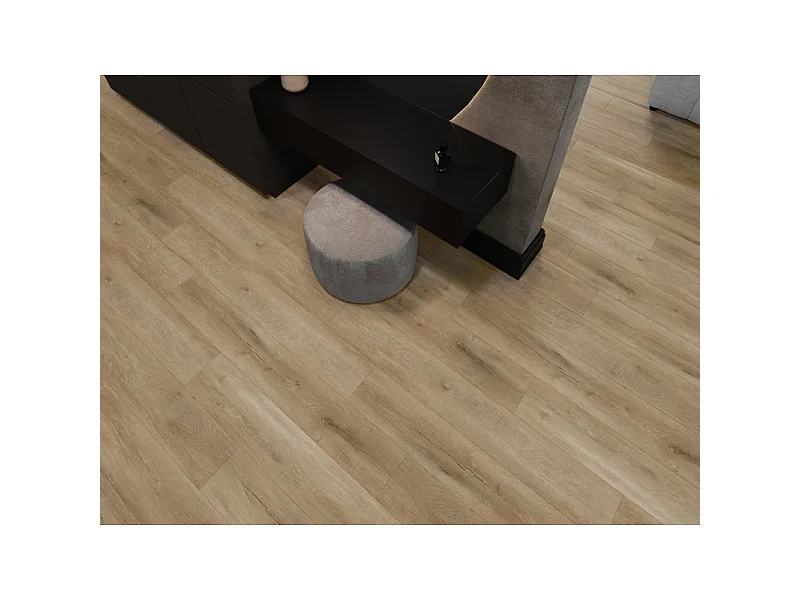 Mexen Long Creek prøve af vinylpaneler SPC 6,5 mm, IXPE underlag 1,5 mm, 4 V-fuge, Eg - F1050-S