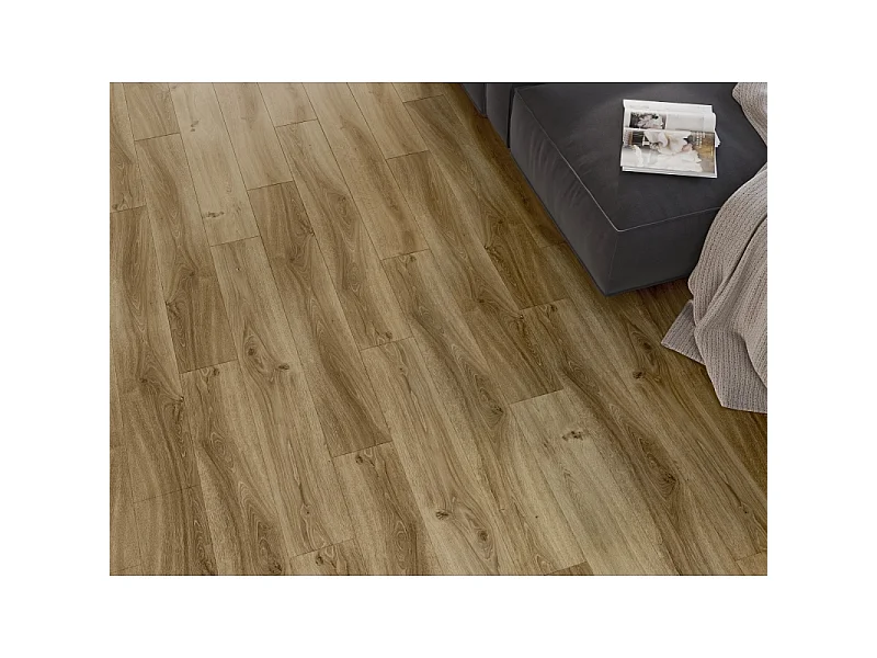 Mexen Amsterdam prøve på SPC vinylpaneler 6,5 mm, IXPE 1,5 mm underlag, 4 V-fuge, Eg - F1042-S