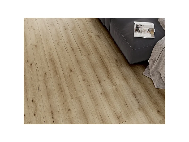 Mexen Sun Valley prøve på SPC vinylpaneler 6,5 mm, IXPE underlag 1,5 mm, 4 V-fuge, Eg - F1006-S