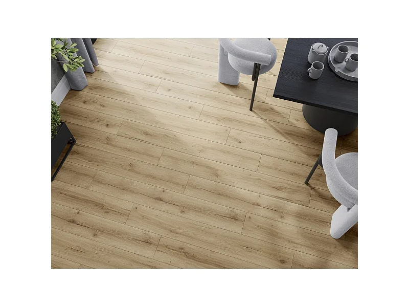 Mexen Sun Valley prøve på SPC vinylpaneler 6,5 mm, IXPE underlag 1,5 mm, 4 V-fuge, Eg - F1006-S