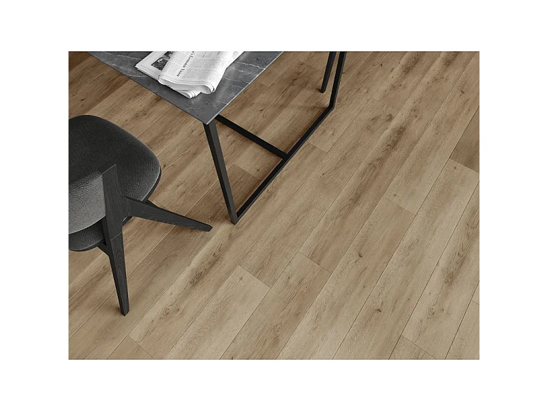 Mexen Spirit Lake prøve af LVT-vinylpaneler Dryback 2,5 mm, PVC-underlag, 4 V-fuge, Eg - F1301-S