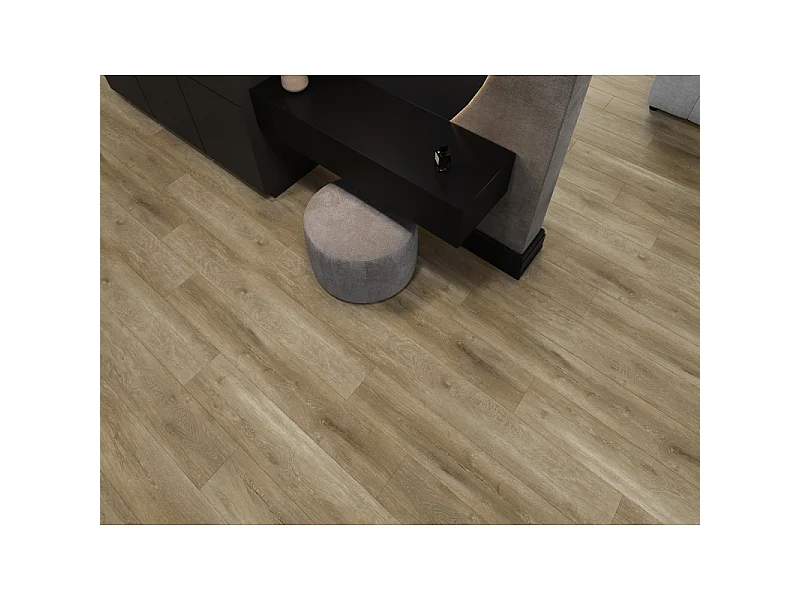 Mexen Clermont prøve af SPC vinyl paneler 6,5 mm, IXPE underlag 1,5 mm, 4 V-fuge, Eg - F1053-S