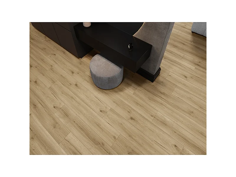 Mexen Buffalo vinilne plošče 1240 x 182 mm SPC 6,5 mm, IXPE podloga 1,5 mm, 4 V-utor, Hrast - F1007-1240-182-505-4V1-01