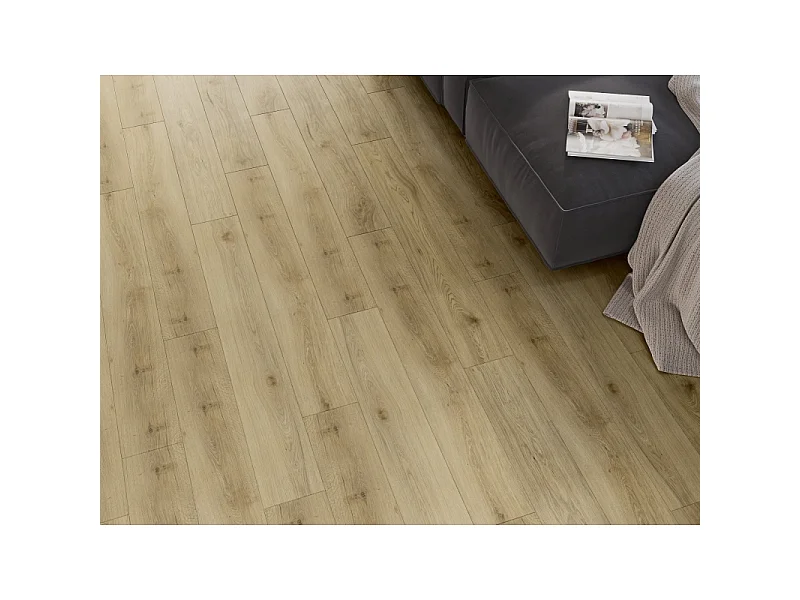 Mexen Charter Oak prøve af SPC vinylpaneler 6,5 mm, IXPE underlag 1,5 mm, 4 V-Fuge, Eg - F1022-S