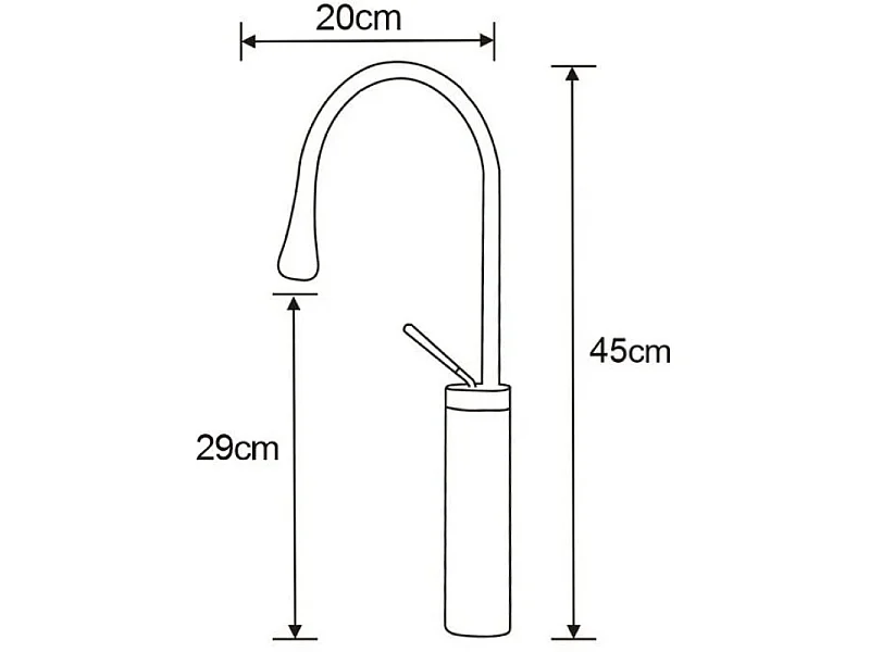 Mexen Dorado mitigeur de lavabo, doré - 747310-50