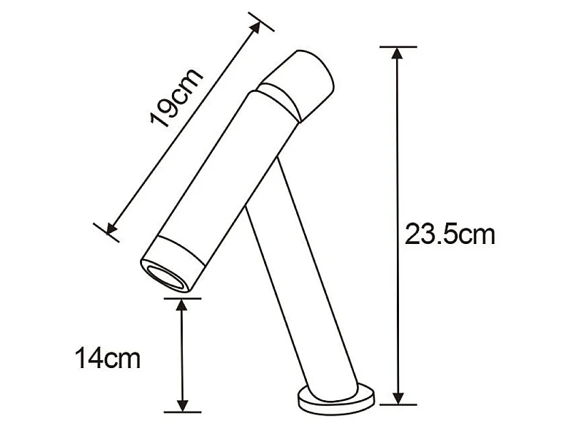 Mexen Astro robinet de lavabo, noir - 746900-70