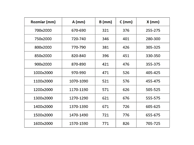 Mexen Velar L parete doccia scorrevole Walk-in 110 x 200 cm, trasparente 8 mm, grigio canna di fucile spazzolato