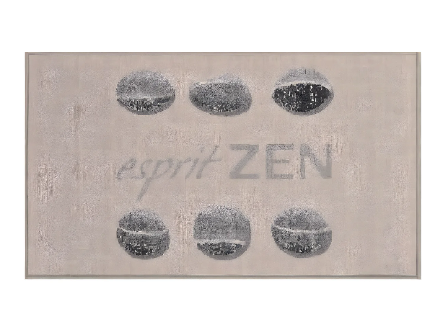Tapis multi usage rectangle 50 x 80 CM esprit zen
