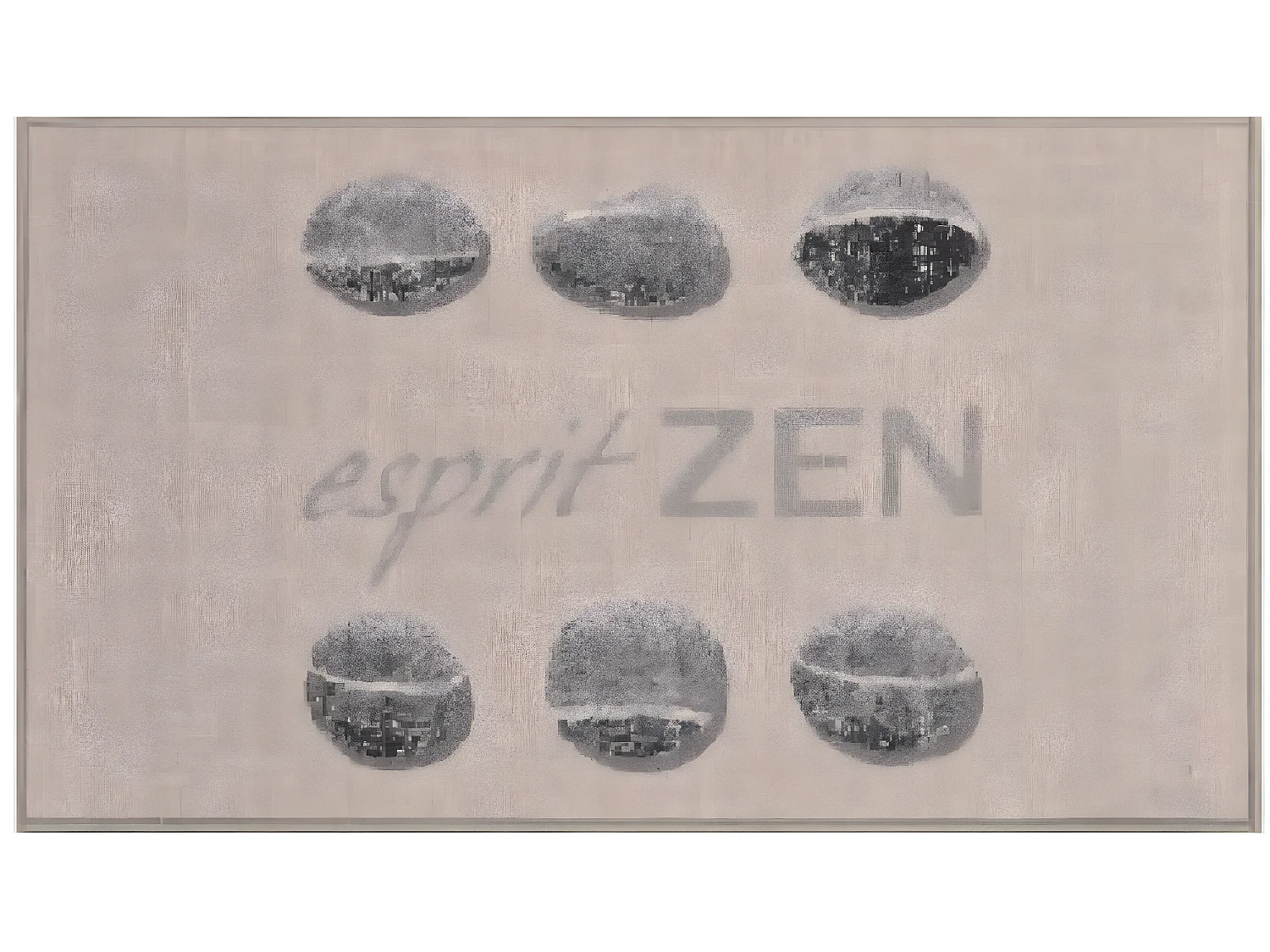 Tapis multi usage rectangle 50 x 80 CM esprit zen
