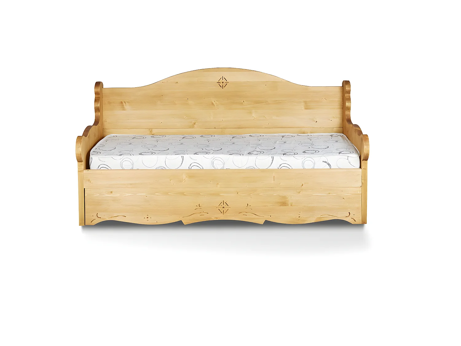 Canapé gigogne courchevel taupe - ARAVIS