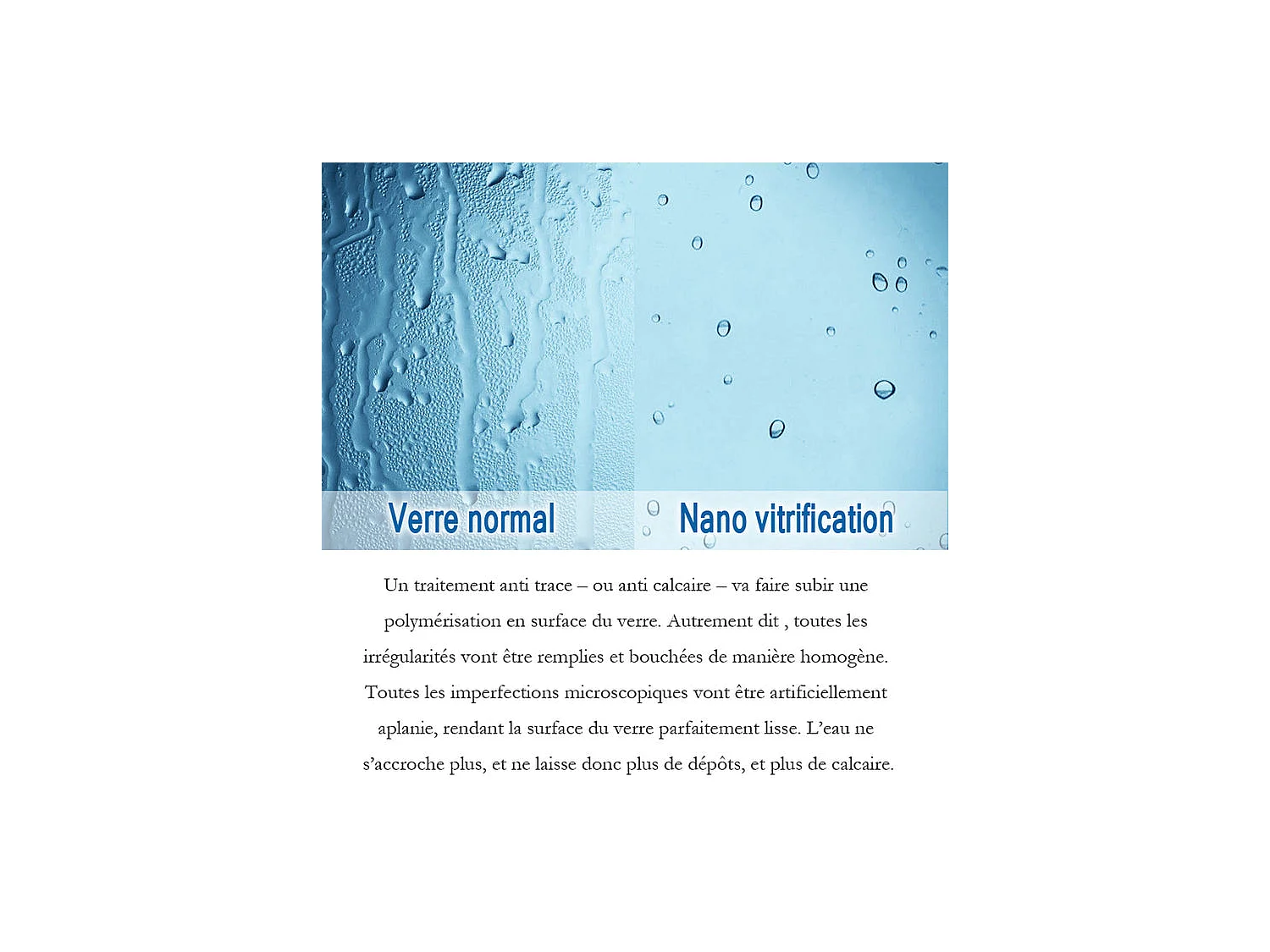 Stap in douchewand 110x200cm, met bevestigingsstaf 70-120cm cilindrisch verchroomd 8mm transparant gehard glas