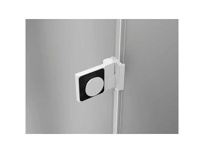 Mexen Lunar-B L porte de douche pivotante gauche 115 cm, transparent, blanc - 832SL-115-050-20-00-L
