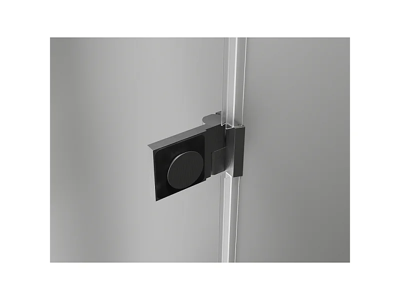 Mexen Lunar-B L porte de douche pivotante gauche 120 cm, transparent, gris canon brossé - 832SL-120-050-66-00-L