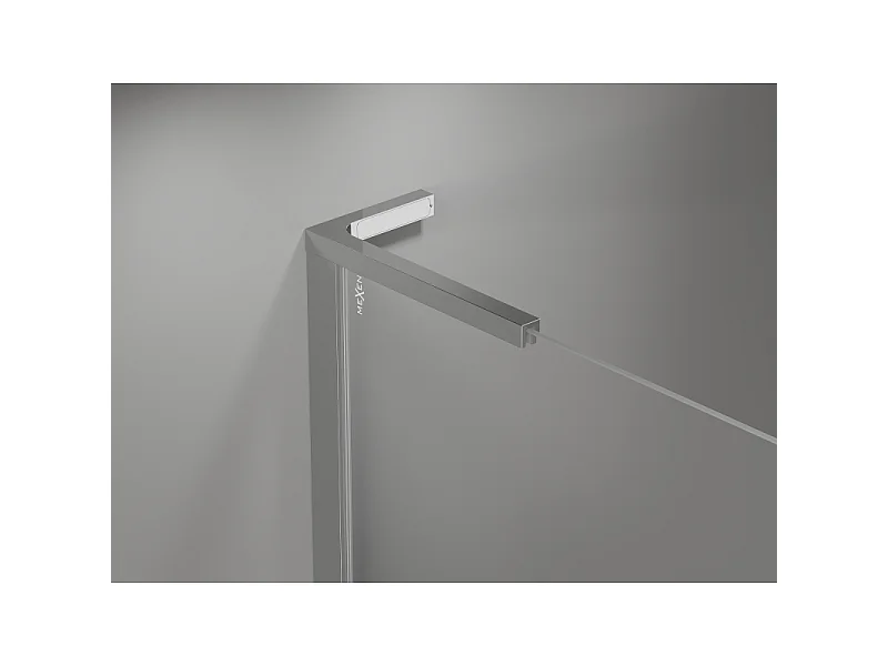 Mexen Mist L Dusche Tür Scharnier 115 cm, transparent, Chrom - 8A4L-115-000-01-00