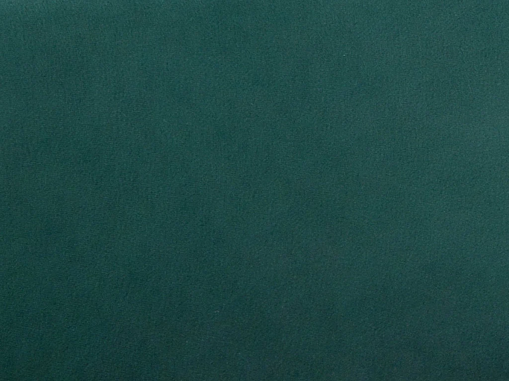 Canapé 2 places convertible en velours vert sapin URIBIA