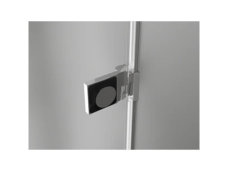 Mexen Lunar-B Duschschwenktür links 60 cm, transparent, Chrom - 832-060-000-01-00-L