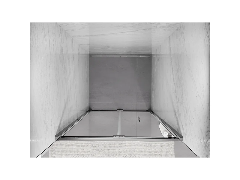 Mexen Exo porte de douche pliantes 75 cm, transparent, chrome - 816-075-000-01-00
