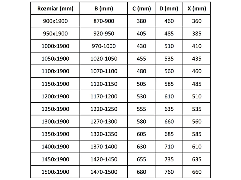 Mexen Apia 135 cm Schiebeduschtür, transparent, Chrom - 845-135-000-01-00