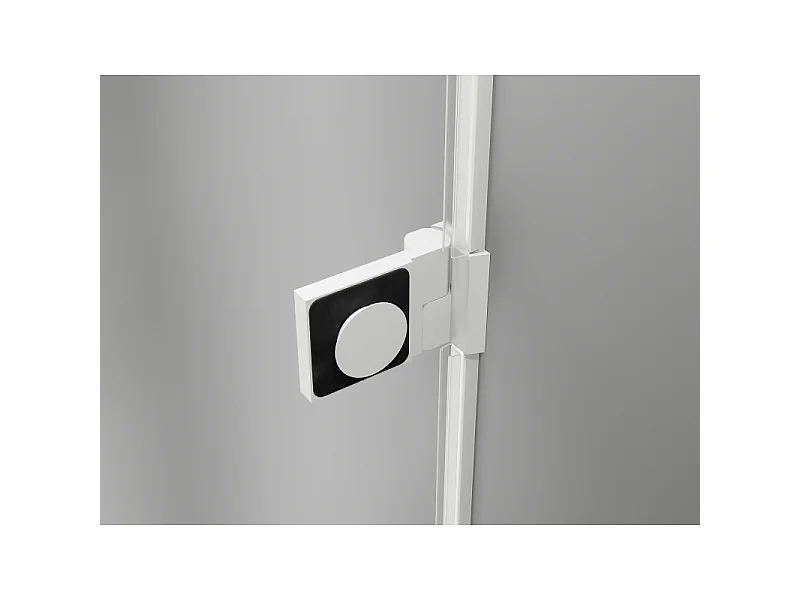 Mexen Lunar-B Duschschwingtür rechts 80 cm, transparent, weiß - 832-080-000-20-00-P