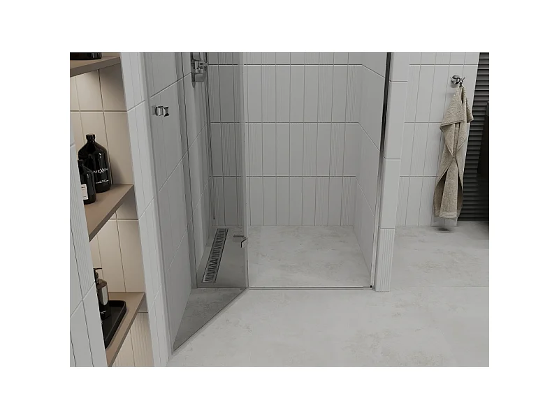 Mexen Roma Duschschwingtür 85 cm, transparent, Chrom - 854-085-000-01-00