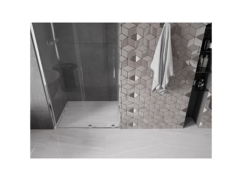 Mexen Velar portes de douche coulissantes 100 cm, transparentes, chrom - 871-100-000-01-01